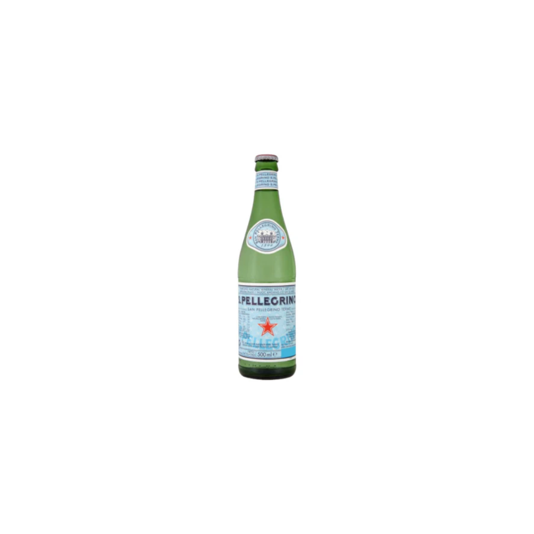 Mineral Water - Sparkling 'San Pellegrino' (Glass Bottles)