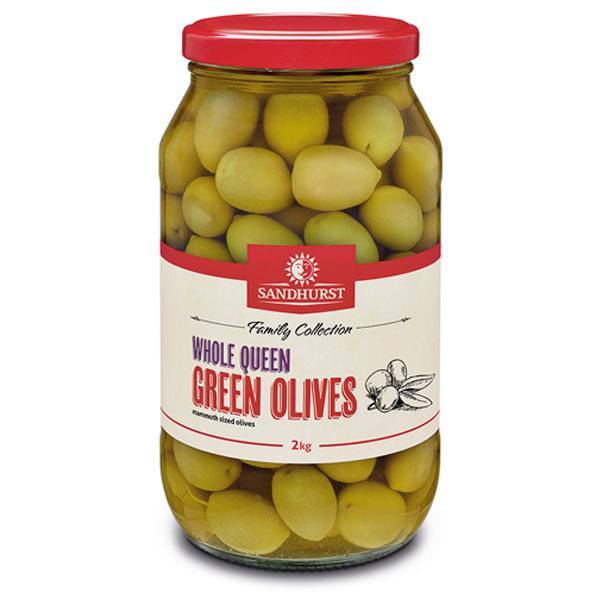 Olives - Green Whole Queen 'Sandhurst'