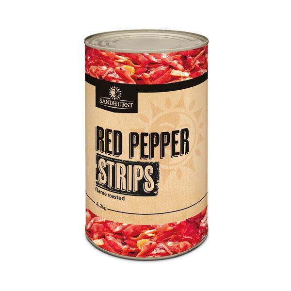 Peppers - Roasted Red Strips 'Sandhurst'